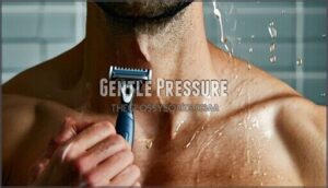 gentle pressure
