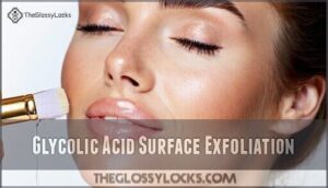 glycolic acid surface exfoliation