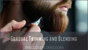 gradual trimming and blending