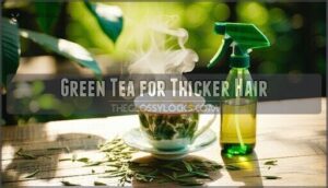 green tea for thicker hair