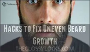 hacks to fix uneven beard growth