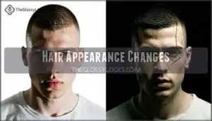hair appearance changes