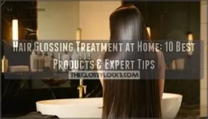 hair glossing treatment at home