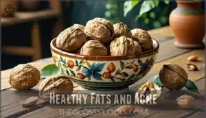 healthy fats and acne
