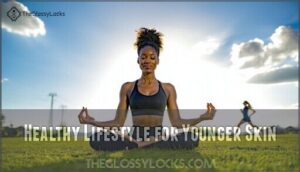 healthy lifestyle for younger skin