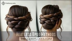 heatless updo methods