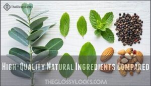 high-quality natural ingredients compared