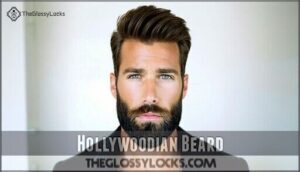 hollywoodian beard