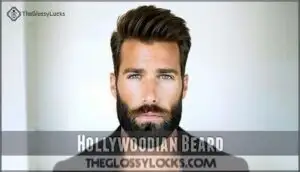 hollywoodian beard