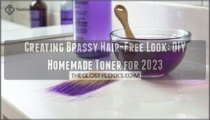 homemade toner for brassy hair