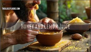 honey and lemon juice