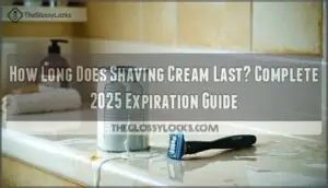 how long does shaving cream last