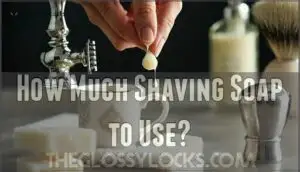 how much shaving soap to use