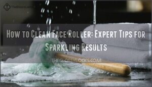how to clean face roller