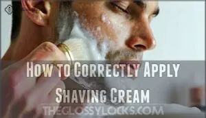 how to correctly apply shaving cream how to correctly apply shaving cream