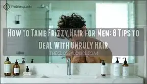 how to deal with frizzy hair male