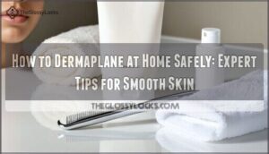 how to dermaplane at home safely