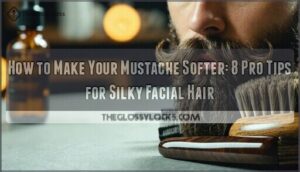 how to make your mustache softer