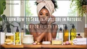 how to seal in moisture in natural hair