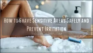 how to shave sensitive areas how to shave sensitive areas