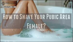 how to shave your pubic area female