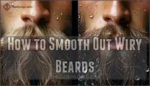 how to smooth out wiry beards