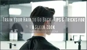 how to train your hair to go back