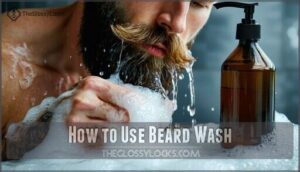 how to use beard wash