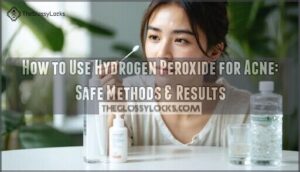 how to use hydrogen peroxide for acne