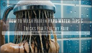 how to wash hair in hard water