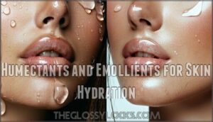 humectants and emollients for skin hydration