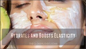 hydrates and boosts elasticity