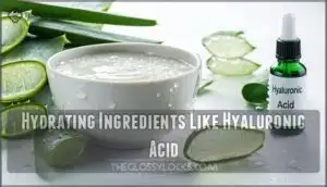 hydrating ingredients like hyaluronic acid