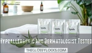 hypoallergenic and dermatologist tested