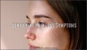 identifying hair loss symptoms