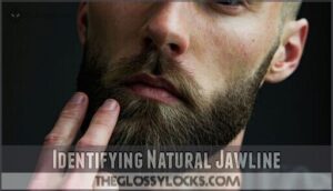 identifying natural jawline