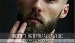 identifying natural jawline