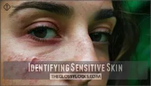 identifying sensitive skin