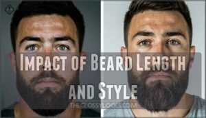 impact of beard length and style