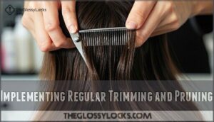 implementing regular trimming and pruning