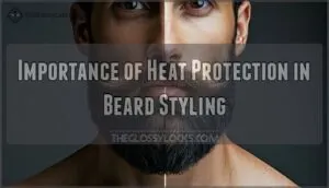 importance of heat protection in beard styling