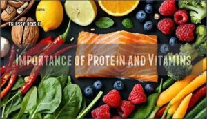 importance of protein and vitamins