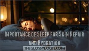 importance of sleep for skin repair and hydration