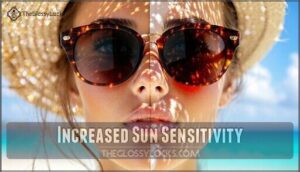 increased sun sensitivity