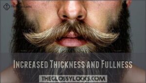 increased thickness and fullness