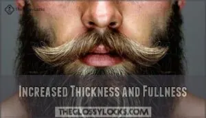 increased thickness and fullness increased thickness and fullness