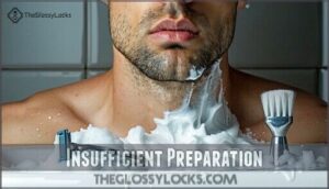 insufficient preparation