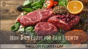 iron-rich foods for hair growth