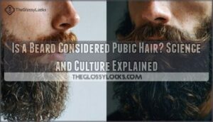 is a beard considered pubic hair