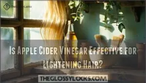 is apple cider vinegar effective for lightening hair is apple cider vinegar effective for lightening hair